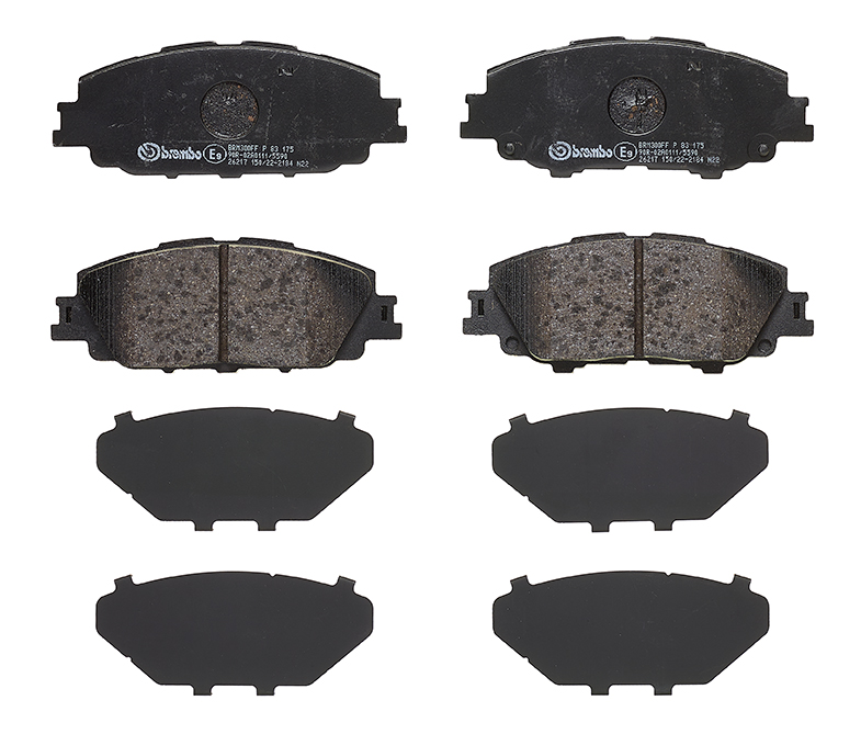 A.B.S. P 83 175 BREMBO Bremsbelagsatz, Scheibenbremse